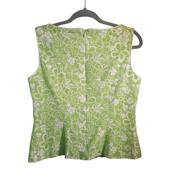 Vintage Jessica Howard Retro Style Sleeveless Crew Neck Blouse - Picture 5 of 13